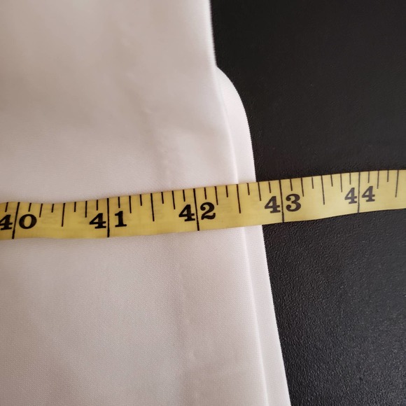 ELOQUII White Mock Neck Flare Sleeves Midi Dress 20 - Picture 11 of 11